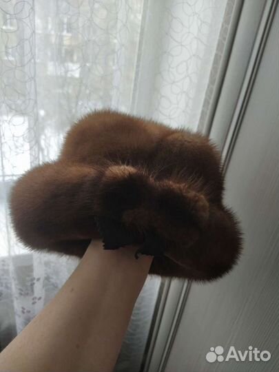 Шапка зимняя меховая женская