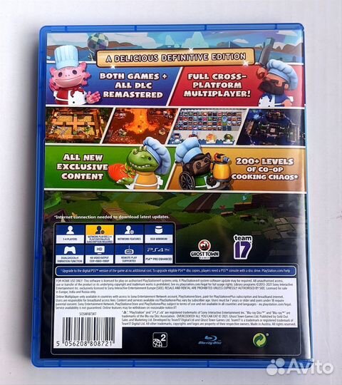 Игра для Sony PS4/Overcooked All You Can Eat