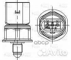 Датчик давления топлива VAG A8 10- FPS0021 star