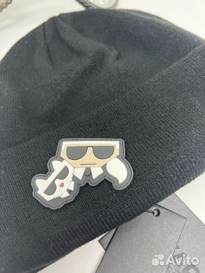 Karl lagerfeld шапка бини. Оригинал