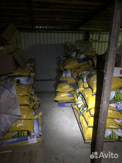 Гранилированный корм для с/х птицы