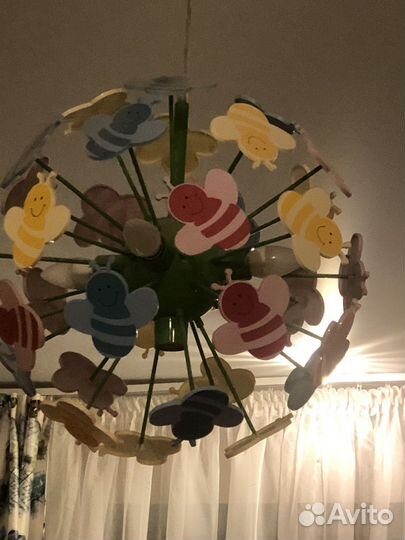 Люстра в детскую комнату