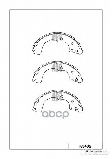Колодки тормозные mazda MPV lwew, LW5W, lwfw, LW3W
