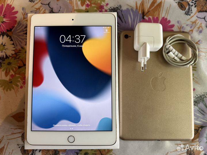 iPad mini 4 128gb cellular+wi-fi