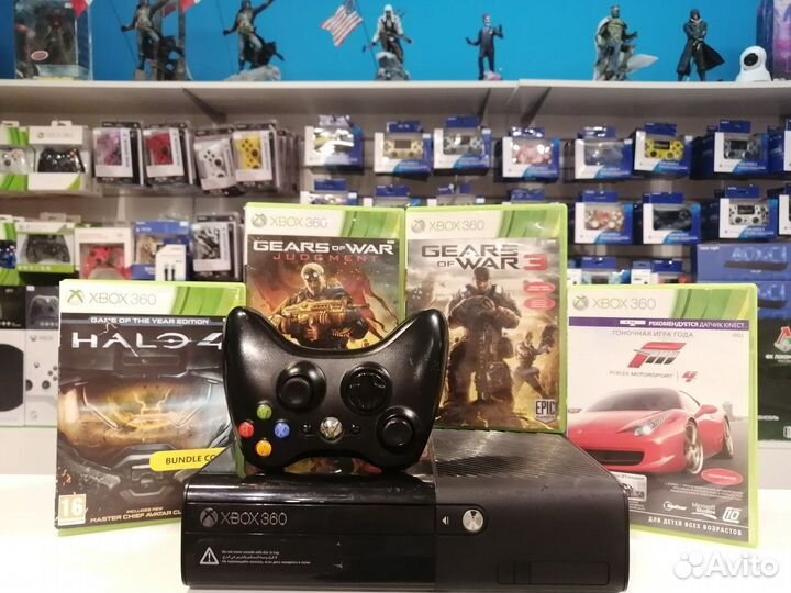 Xbox 360 500GB + эксклюзивные игры