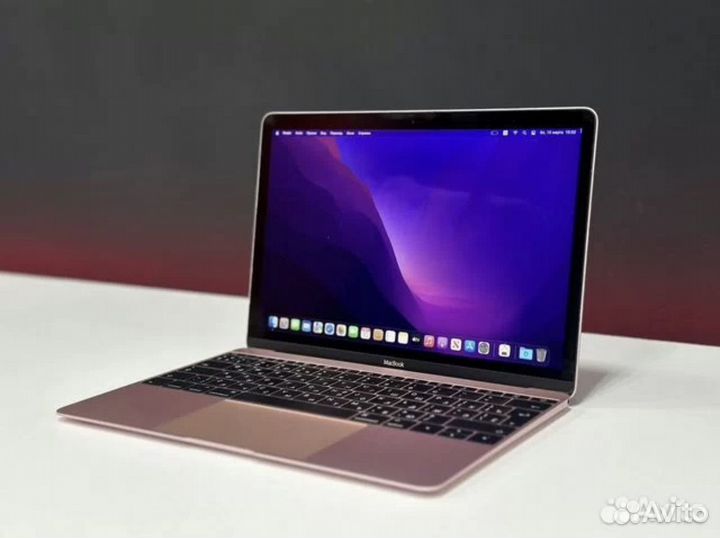 MacBook 12 2K Retina Rose Gold SSD256g 8G озу