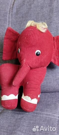 Игрушка СССР Слоник Слон Ленигрушка 70 года