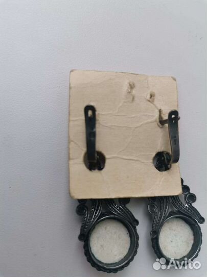 Винтажные серьги и кулоны СССР