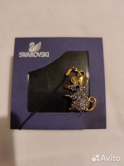 Брелок мышь Swarovski