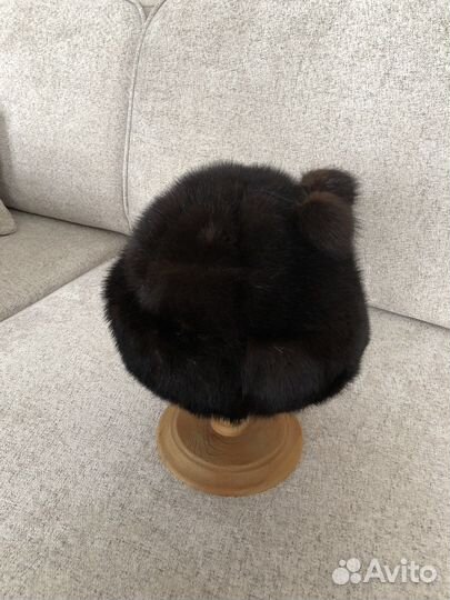 Шапка норковая женская