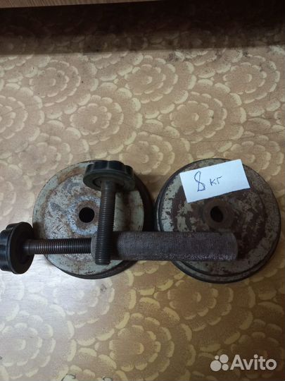 Штанги и гантели бу