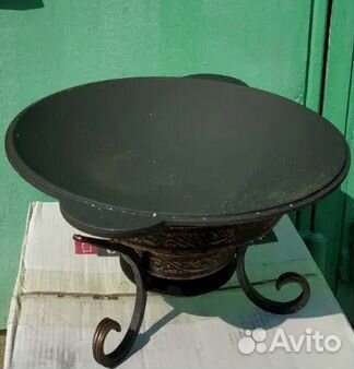 Садж Чугунный, с подставкой