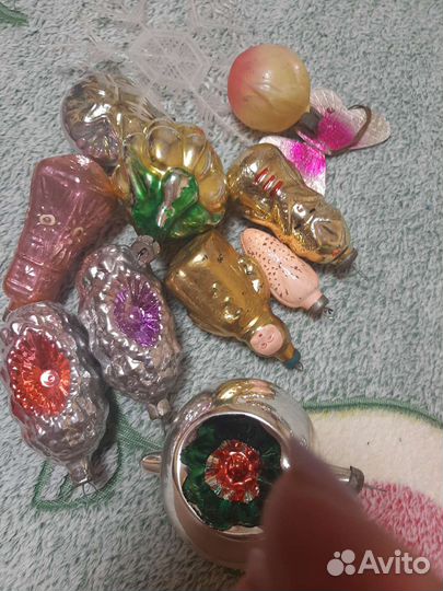 Елочные игрушки СССР