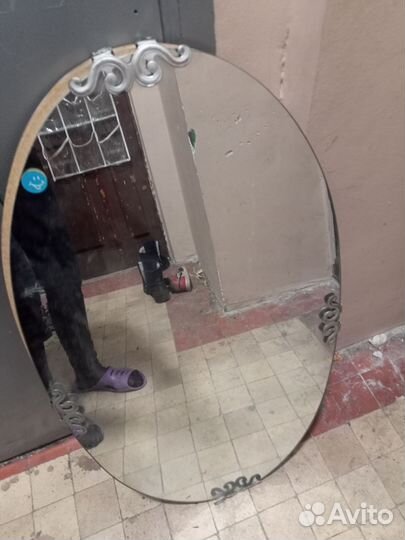 ЗеркалоСССР овальное