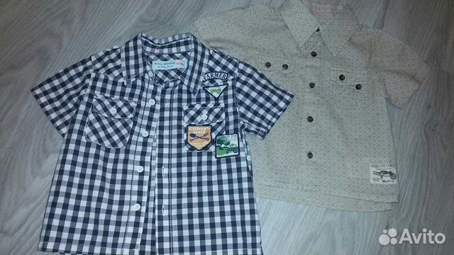 Рубашки 12-18мес