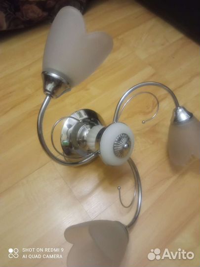 Люстра потолочная бу