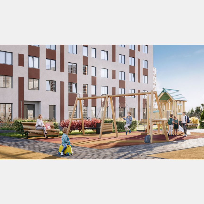 1-к. квартира, 34,6 м², 6/25 эт.