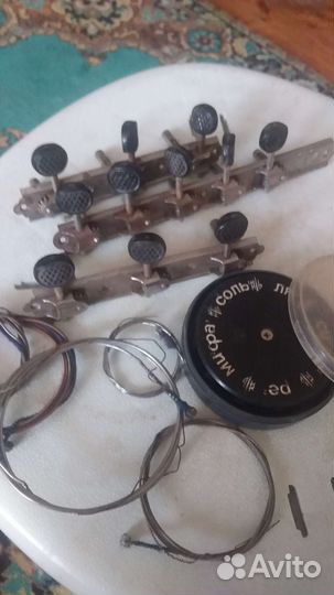 Камертон,струны, колки для гитары