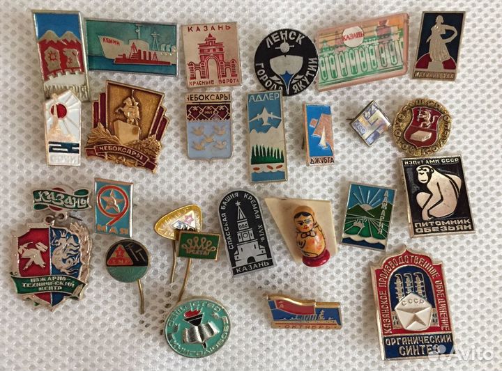 Значки городов