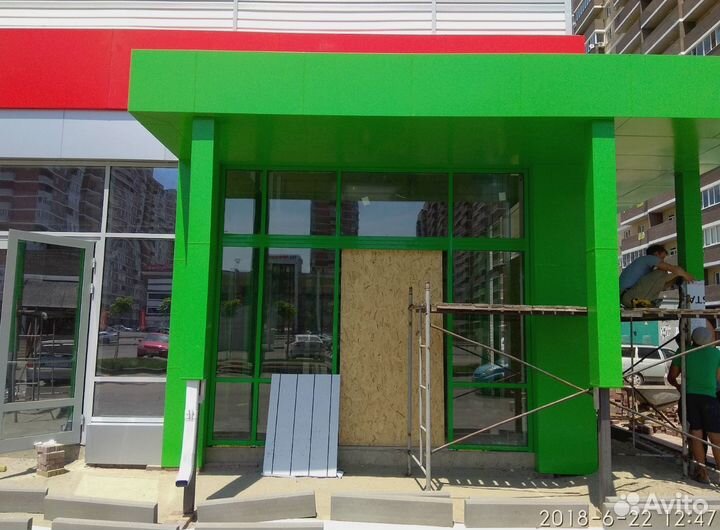 Алюминиевые двери, витражи, окна