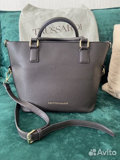 Сумка шоппер Италия Trussardi оригинал
