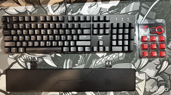 Механическая клавиатура zet gaming blade red kalih