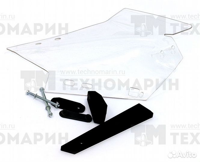 Стекло ветровое правое BRP платформы REV-XU, REV-X