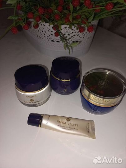 Oriflame Royal velvet и Nov Age от морщин