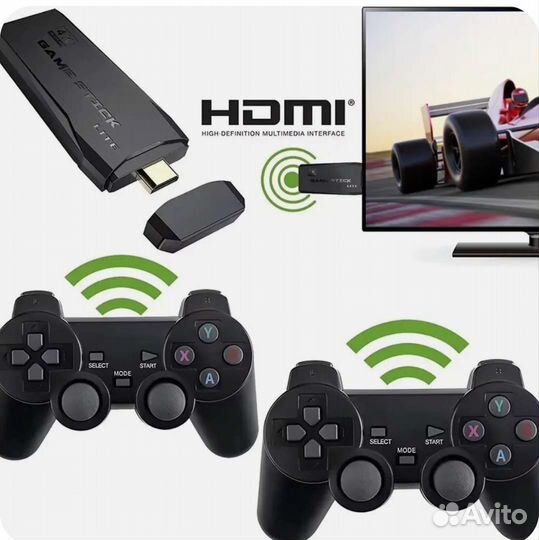 Приставка с играми