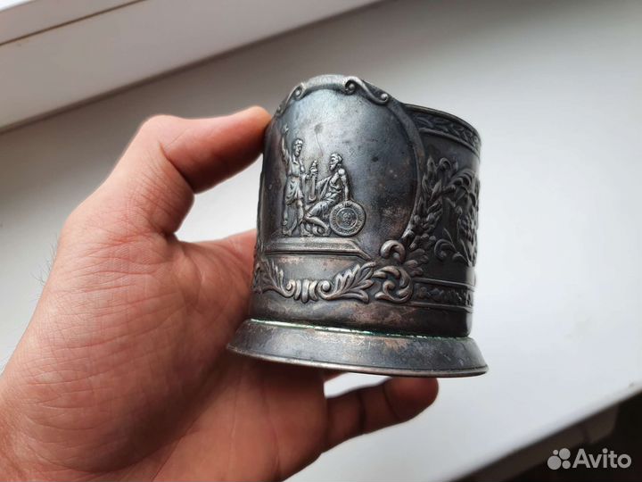 Подстаканник Минин и Пожарский