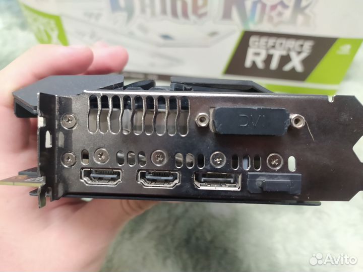 Видеокарта Asus rog strix gtx 1070 ti