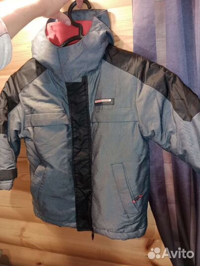 Удлинённая парка на 3-4 года.Демисезон