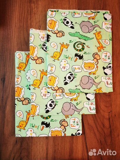 Пеленки детские большие ситец новые