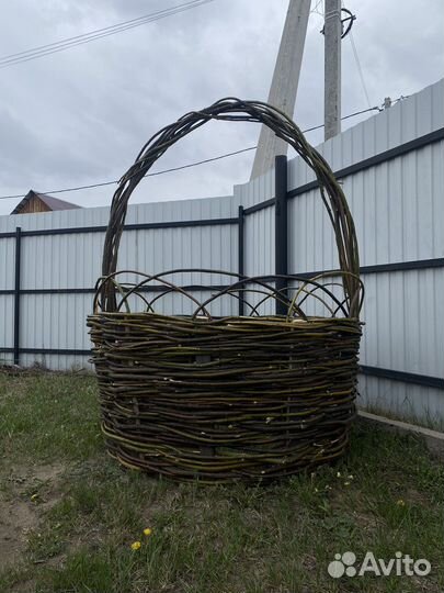 Клумба-корзина