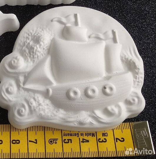 Гипсовые раскраски.Морские Обитатели