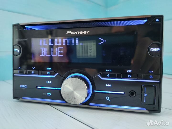 Процессорная магнитола Pioneer 730 с блютуз