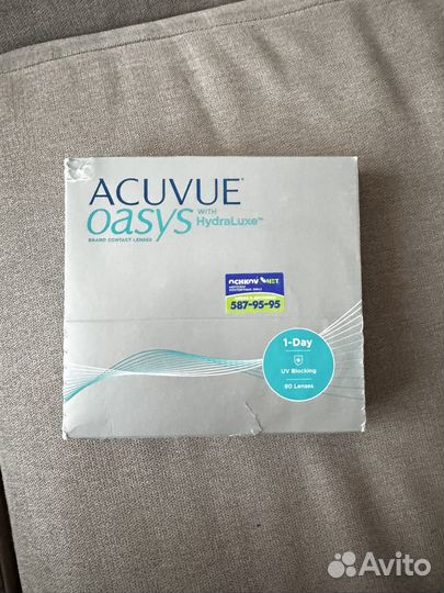 Линзы контактные acuvue oasys 1 day