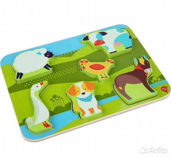 Пазл деревянный