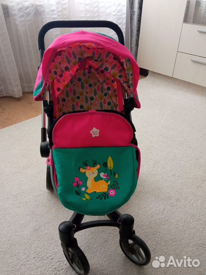 Коляска для кукол Demi star 2 в 1