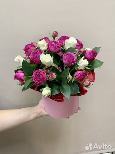 Кустовые розы. Доставка цветов Вологда