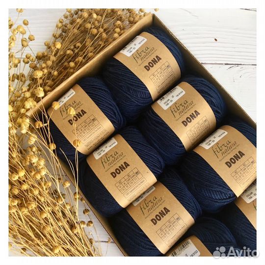Пряжа Fibranatura Dona 100 шерсть мериноса