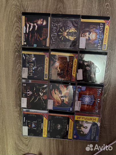 Компьютерные игры на дисках