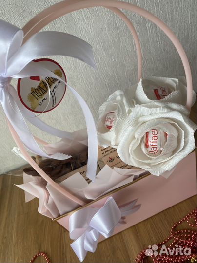 Тюльпаны, розы Для подарка. Ручная работа