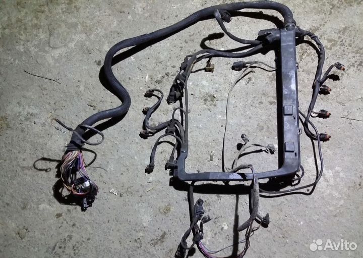 Проводка мотора Мерседес S 220