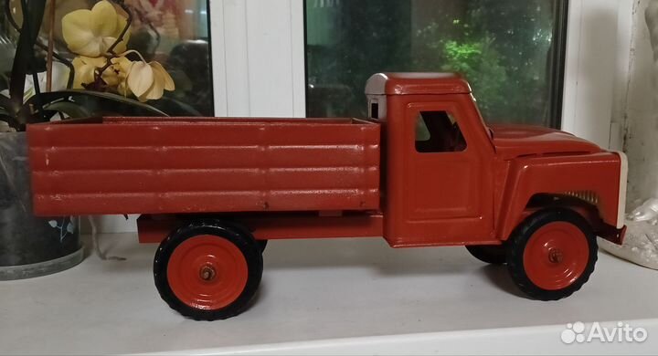 Машина газ 52, игрушка, жесть, СССР