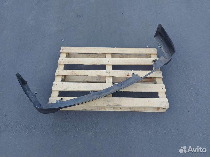 Губа заднего бампера Honda Civic 4D Modulo