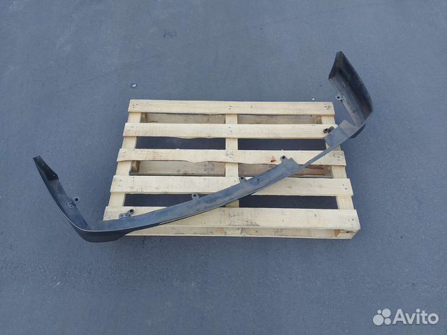 Губа заднего бампера Honda Civic 4D Modulo