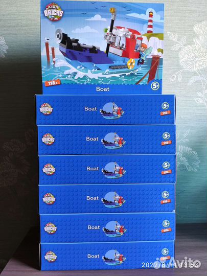 Конструктор Лодка Кораблик Lego