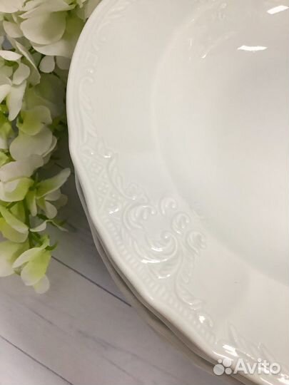 Набор глубоких тарелок 6 шт, Чехия Бернадотте