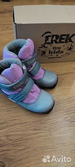 Ботинки лыжные детские Трек 34 р